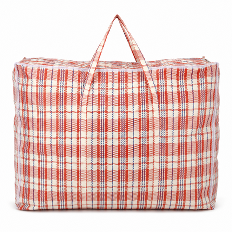 Discountershop Storage Bag 150L with Zipper – XXL Red Storage Bag for Clothing, Duvets & Moving – Foldable Storage Bag Discountershop Storage Bag 150L with Zipper – XXL Red Storage Bag for Clothing, Duvets & Moving – Foldable Storage Bag