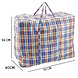 Discountershop Opbergtas met Rits 150L voor Kleding en Verhuizen – Grote Big Shopper XL voor Beddengoed, Camping, Caravan en Boodschappen