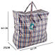Discountershop Zippered Storage Bag 90L for Clothes and Bedding – Blue, White and Red Big Shopper for Laundry, Moving, Camping and Groceries Discountershop Zippered Storage Bag 90L for Clothes and Bedding – Blue, White and Red Big Shopper for Laundry, Moving, Camping and Groceries