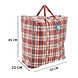 Discountershop Zippered Storage Bag 45L for Clothes and Laundry – Compact Big Shopper for Groceries, Moving, Camping, Holidays and Travel Discountershop Zippered Storage Bag 45L for Clothes and Laundry – Compact Big Shopper for Groceries, Moving, Camping, Holidays and Travel