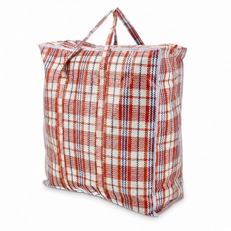 Discountershop Zippered Storage Bag 45L for Clothes and Laundry – Compact Big Shopper for Groceries, Moving, Camping, Holidays and Travel Discountershop Zippered Storage Bag 45L for Clothes and Laundry – Compact Big Shopper for Groceries, Moving, Camping, Holidays and Travel