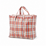 Discountershop 30L Zippered Storage Bag for Laundry and Shopping Discountershop 30L Zippered Storage Bag for Laundry and Shopping