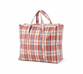 Discountershop 30L Zippered Storage Bag for Laundry and Shopping