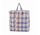 Opbergtas met Rits 30L Blauw-Wit-Rood – Compacte Shopper voor Wasgoed, Kleding, Autospullen, Korte Reizen en Boodschappen