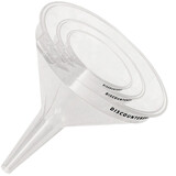 Discountershop Transparent Oil Funnel Set 12, 15 and 16.2 cm Discountershop Transparent Oil Funnel Set 12, 15 and 16.2 cm