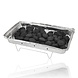 Discountershop Wegwerp Barbecue met Houtskool 48 x 30,2 x 9 cm – 1,45 kg houtskool – Instant BBQ met rooster en onderstel voor camping en picknick Discountershop Wegwerp Barbecue met Houtskool 48 x 30,2 x 9 cm – 1,45 kg houtskool – Instant BBQ met rooster en onderstel voor camping en picknick