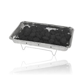 Discountershop Wegwerp Barbecue met Houtskool 48 x 30,2 cm