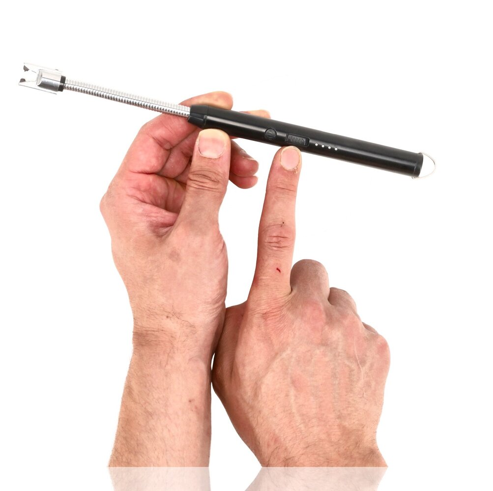 Discountershop Plasma aansteker 2 stuks – USB-C oplaadbaar, flexibel en windbestendig voor kaarsen, lantaarns, BBQ en gebruik buiten Discountershop Plasma aansteker 2 stuks – USB-C oplaadbaar, flexibel en windbestendig voor kaarsen, lantaarns, BBQ en gebruik buiten