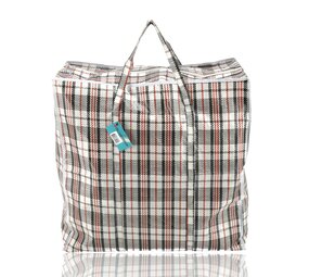 Discountershop Opbergtas met rits 90L – Big shopper en verhuistas