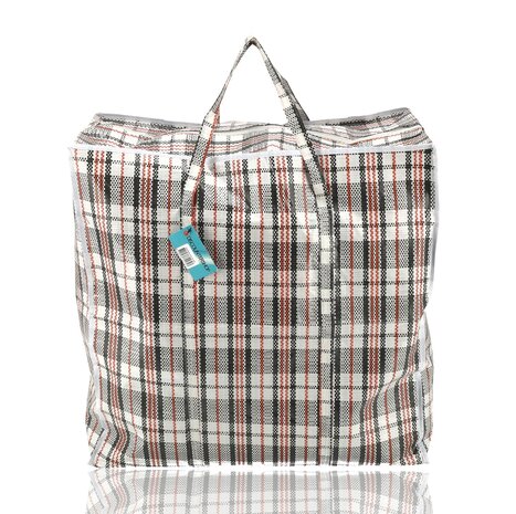 Discountershop Opbergtas met rits 90L – grote big shopper van 60 x 60 x 25 cm voor boodschappen, kleding, dekbedden, speelgoed, was, reizen en verhuizen Discountershop Opbergtas met rits 90L – grote big shopper van 60 x 60 x 25 cm voor boodschappen, kleding, dekbedden, speelgoed, was, reizen en verhuizen