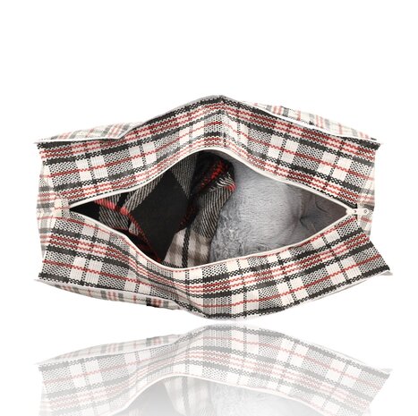 Discountershop Opbergtas met rits 90L – grote big shopper van 60 x 60 x 25 cm voor boodschappen, kleding, dekbedden, speelgoed, was, reizen en verhuizen Discountershop Opbergtas met rits 90L – grote big shopper van 60 x 60 x 25 cm voor boodschappen, kleding, dekbedden, speelgoed, was, reizen en verhuizen