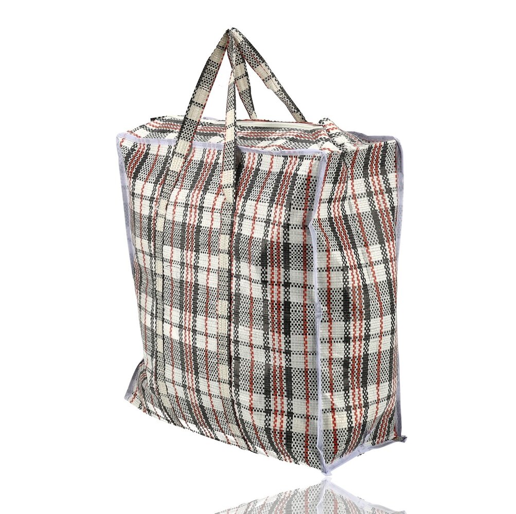 Discountershop Opbergtas met rits 30L – opvouwbare shopper van 40 x 43 x 18 cm voor boodschappen, kleding, wasgoed, reizen, camping en verhuizen Discountershop Opbergtas met rits 30L – opvouwbare shopper van 40 x 43 x 18 cm voor boodschappen, kleding, wasgoed, reizen, camping en verhuizen