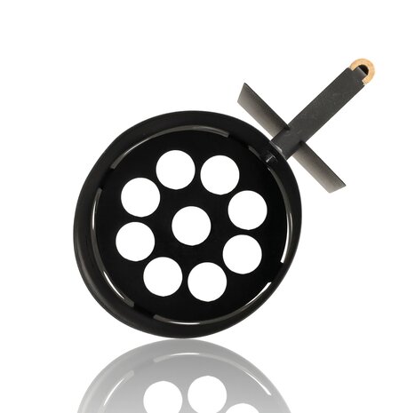 Merkloos Houtskoolstarter met lange BBQ-aansteker van 27 cm – metalen brikettenstarter van 17 x 27,5 cm voor houtskool, kamado, grill en BBQ Merkloos Houtskoolstarter met lange BBQ-aansteker van 27 cm – metalen brikettenstarter van 17 x 27,5 cm voor houtskool, kamado, grill en BBQ