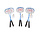 Badminton Sets for 2 to 20 Players – Blue Bioplastic Rackets with Shuttlecocks and Carry Bag for Gardens, Camping, Schools and Events