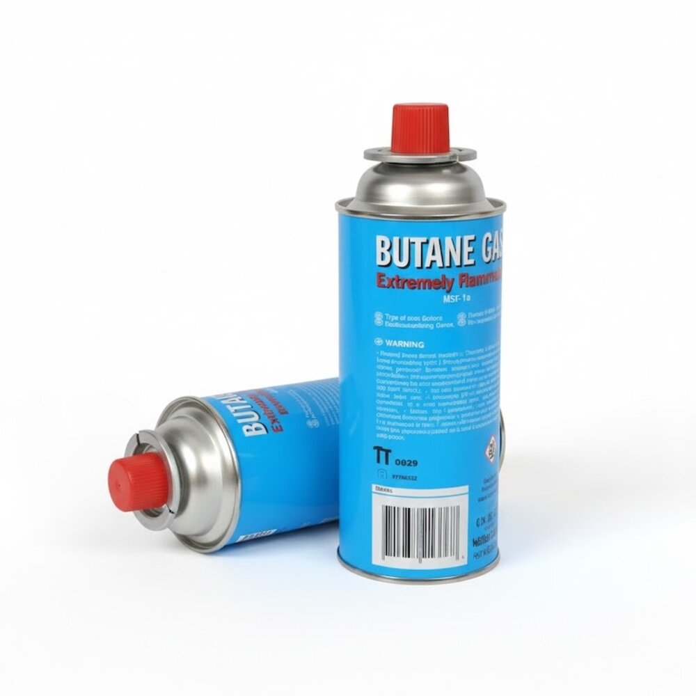 All Ride 400ml Butane Gas Cans for Camping Stoves - MSF-1a Value Pack for Road Trips - Fishing Weekends and Outdoor Cooking - 8 Pieces All Ride 400ml Butane Gas Cans for Camping Stoves - MSF-1a Value Pack for Road Trips - Fishing Weekends and Outdoor Cooking - 8 Pieces
