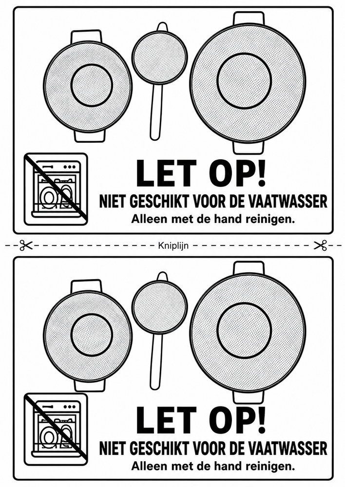 Discountershop Vergiet Set RVS 31 cm en 20 cm met Zeef 13 cm – 3-delige zwarte keukenzeef set voor pasta, rijst, groente, fruit en bakken