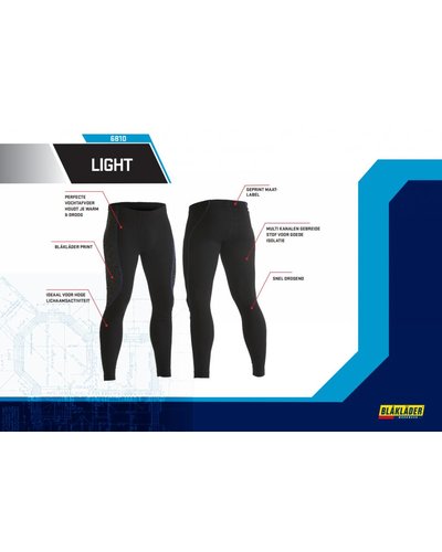 Blaklader Onderkleding set Exolight met uitstekende vochtregulatie in maat S t/m 4XL