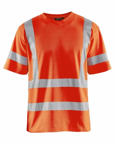 Blaklader High-Vis T-shirt UPF met striping