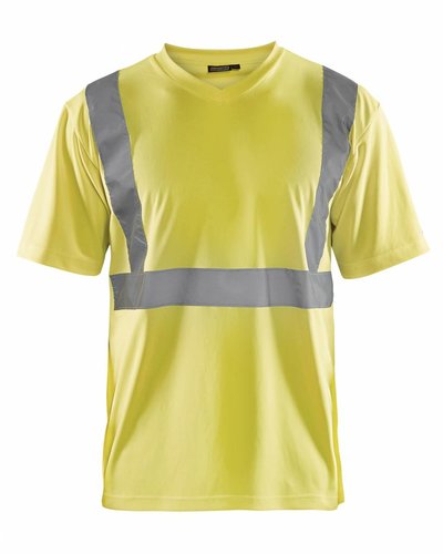 Blaklader T-shirt High Vis V-hals