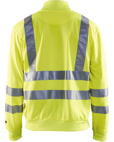 Blaklader Sweatshirt High Vis met striping