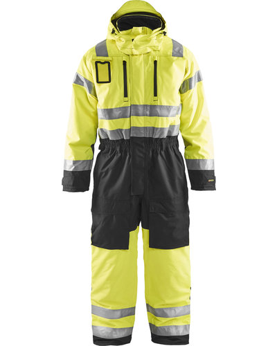 Blaklader Winteroverall High Vis met striping