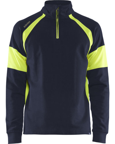 Blaklader 3550 Sweatshirt met Hi-Vis Zones