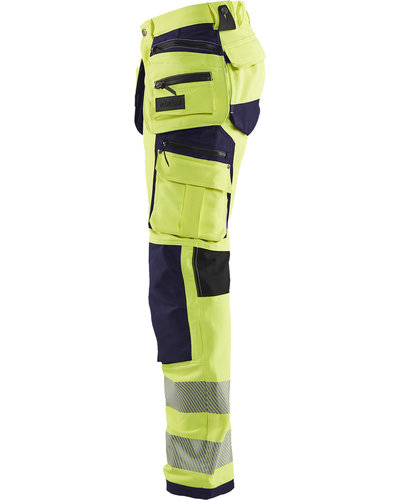 Blaklader 1997 Hi-Vis Klasse 2 Werkbroek, 4-weg Stretch