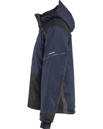 Blaklader Winterjas, wind-en waterdicht stretch materiaal van Blaklader.