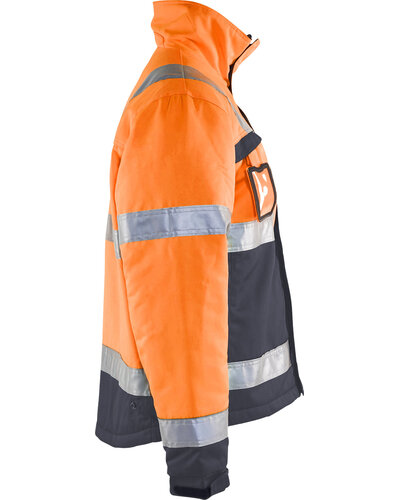 Blaklader 4862 Winterjas High Vis met striping