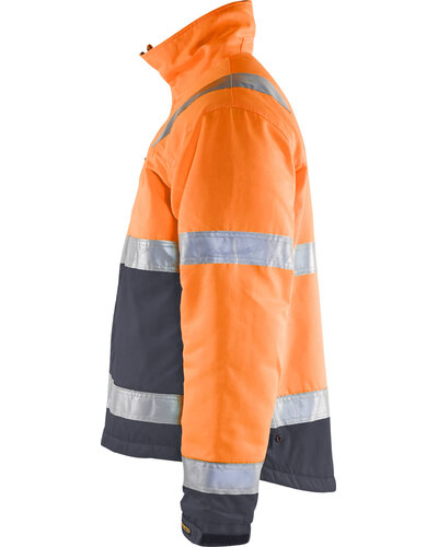 Blaklader 4862 Winterjas High Vis met striping