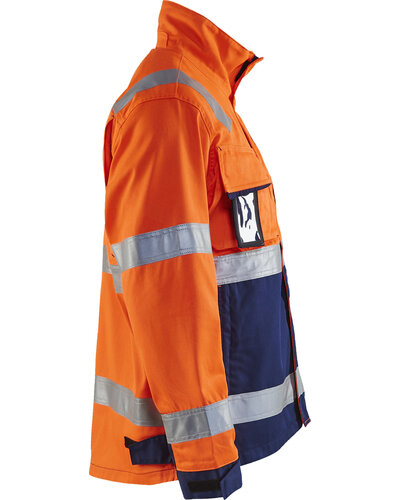 Blaklader High Vis jack met striping