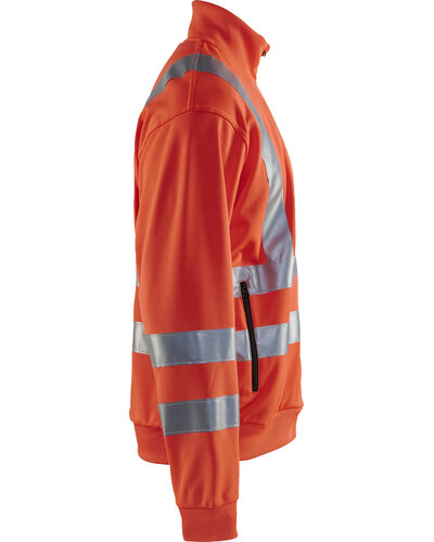Blaklader Sweatshirt High Vis met striping