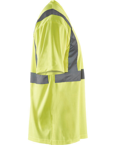Blaklader T-shirt High Vis met striping