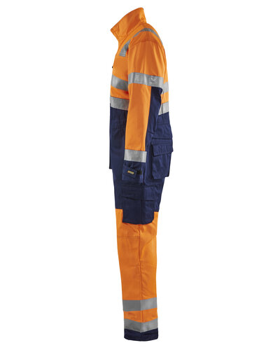 Blaklader Overall High-Vis met striping