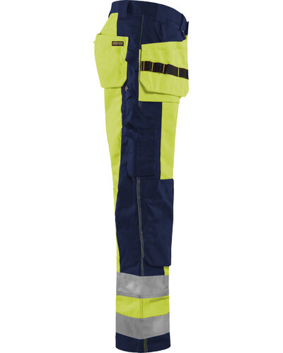 Blaklader Fluorescerende Werkbroek met kniestukzakken