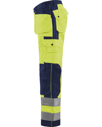 Blaklader Fluorescerende Werkbroek met kniestukzakken