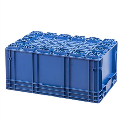 R Klt 6429 Plastic Stacking Box 65 68 Litres 594x396x280mm Rotomshop Co Uk