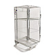 Security Roll Container - 860x737x1676mm, Nestable, Internal Shelf