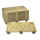 Pallet - 1200x800x120mm, Presswood F86, 6 Feet, 700kg Load