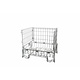Metal Wire Pallet Cage - 800x600x700mm - Foldable