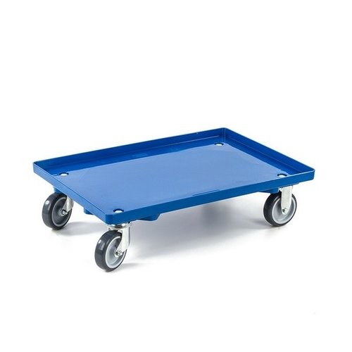 Plastic Dolly, closed base - 615x415x175mm