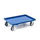 Plastic Dolly, closed base - 615x415x175mm