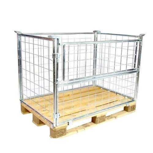 Pallet Converter -1200x800x1000mm, Galvanised Metal, Foldable