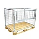 Pallet Converter -1200x800x1000mm, Galvanised Metal, Foldable
