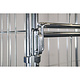 Laundry Roll Container 4 Sided - 1200x800x1800mm, Folding Gate