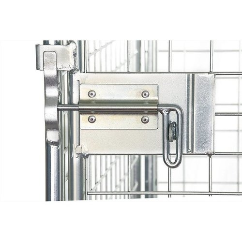 Security Roll Container - 810x720x1800mm, Plastic Base, Lockable