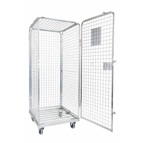 Security Roll Container - 800x710x1800mm, Lockable