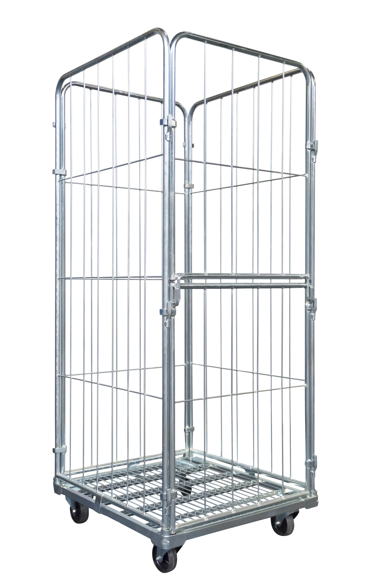 Laundry Roll Cage 800x720x1800mm Folding Gate UK