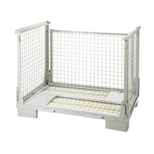 Foldable Metal Cage Pallet Stillage - 1240x830x970mm - New