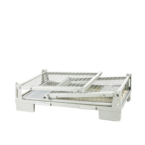 Foldable Metal Cage Pallet Stillage - 1240x830x970mm - New
